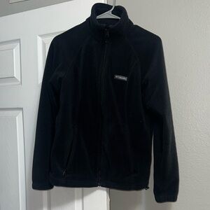 Columbia Black Full-Zip Fleece Jacket